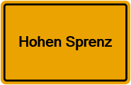 Grundbuchauszug Hohen Sprenz